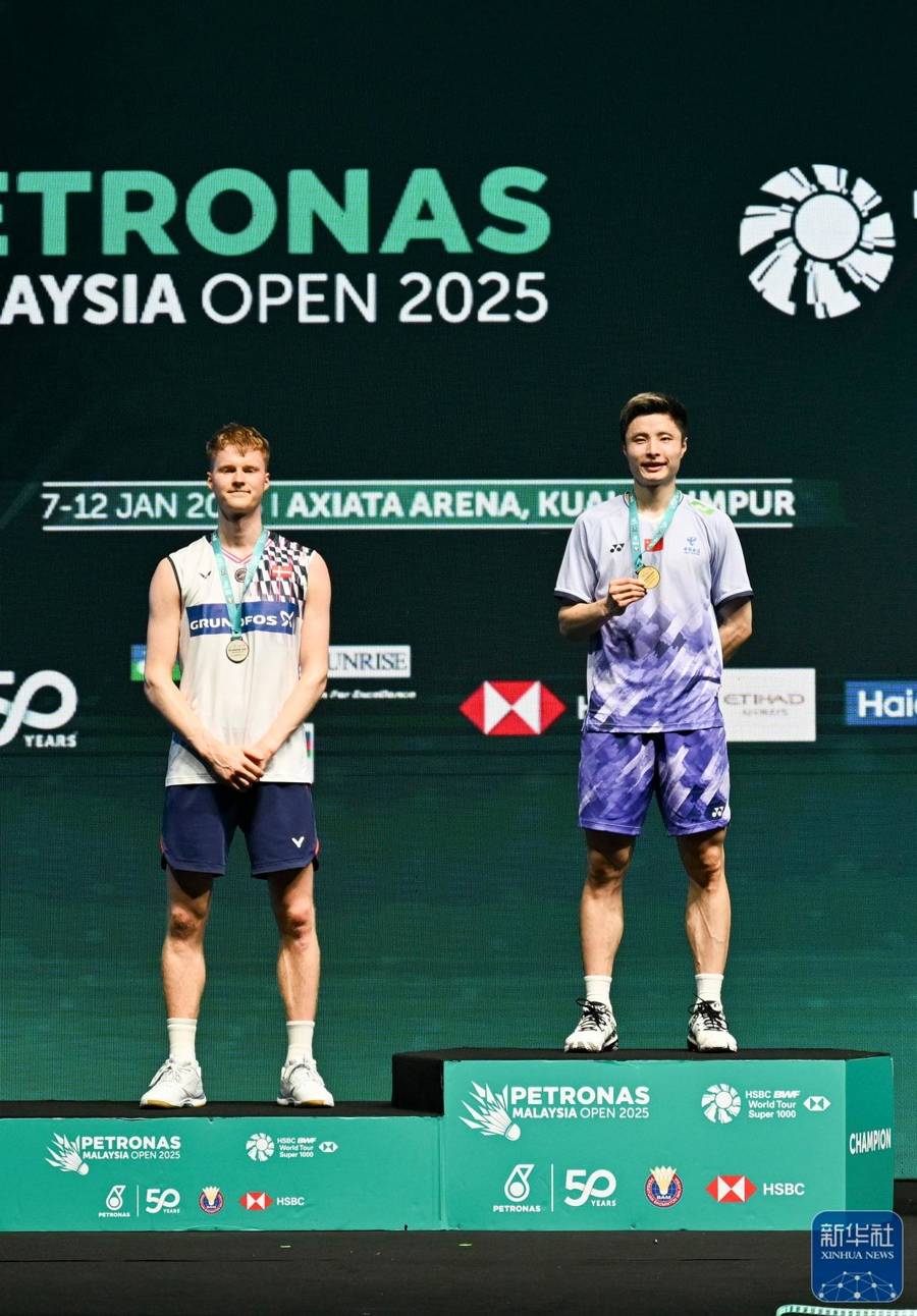 马来西亚队翻盘印尼队，石宇奇刷新纪录